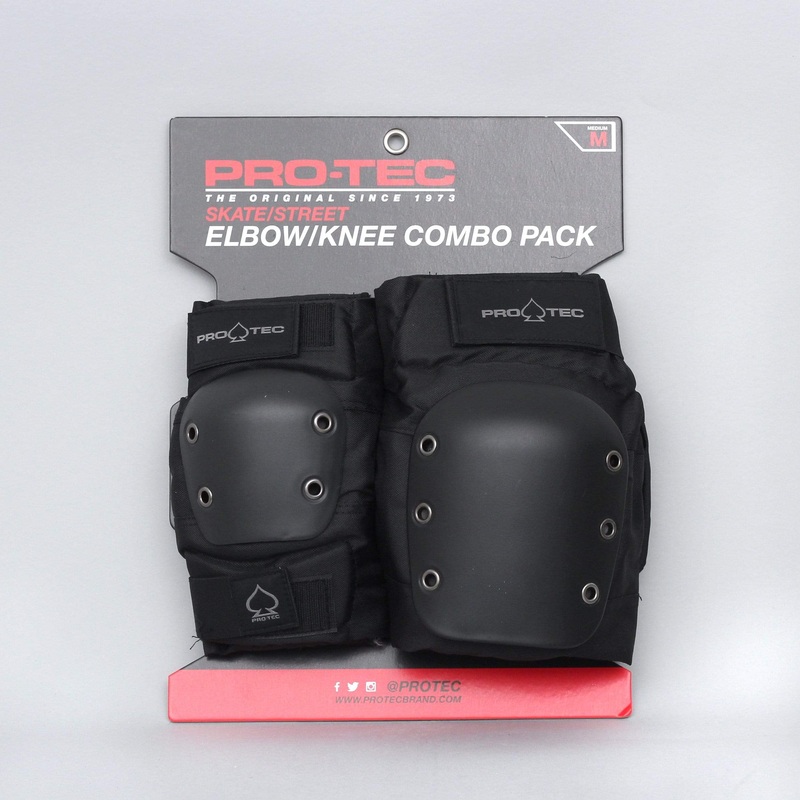 Pro-Tec Street Knee / Elbow Pad Set Black Small