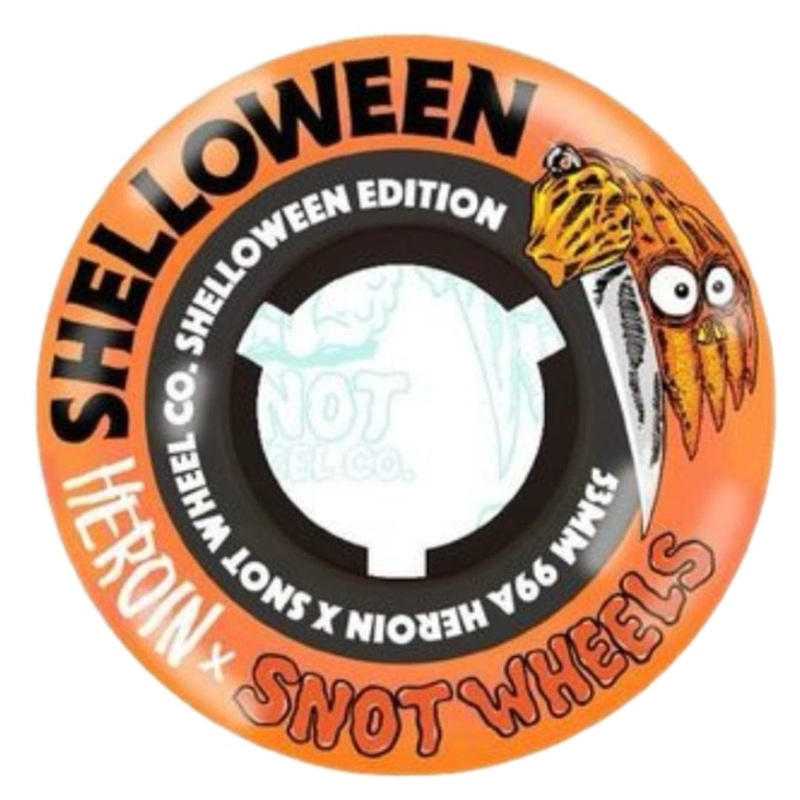 SNOT X HEROIN SHELLOWEEN WHEELS Orange (53MM)