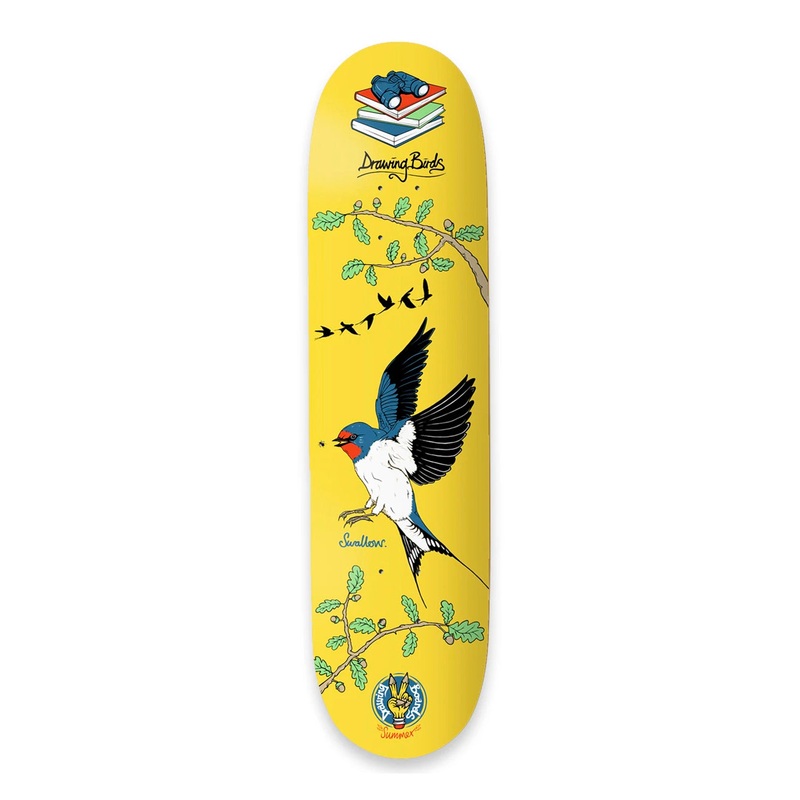 The Drawing Boards – 7.75″ – Seasonal Birds – Swallow Deck