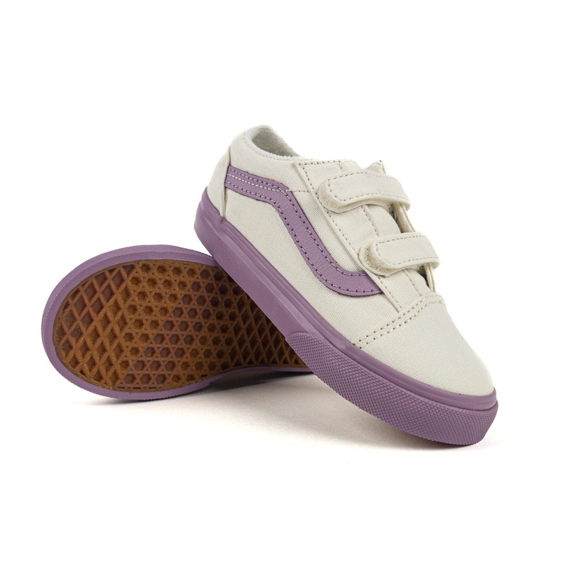 Vans Toddler Old Skool V (Lavender Mist) 2 KIDS