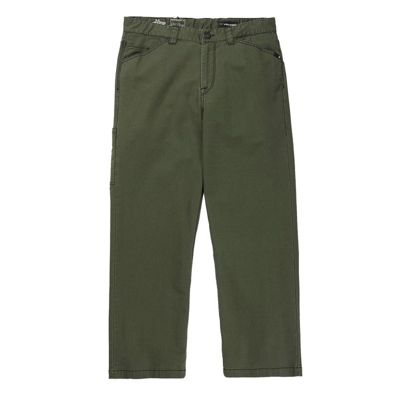 Volcom Entertainment Fat Tony Kraftsman Pant Squadron Green 30