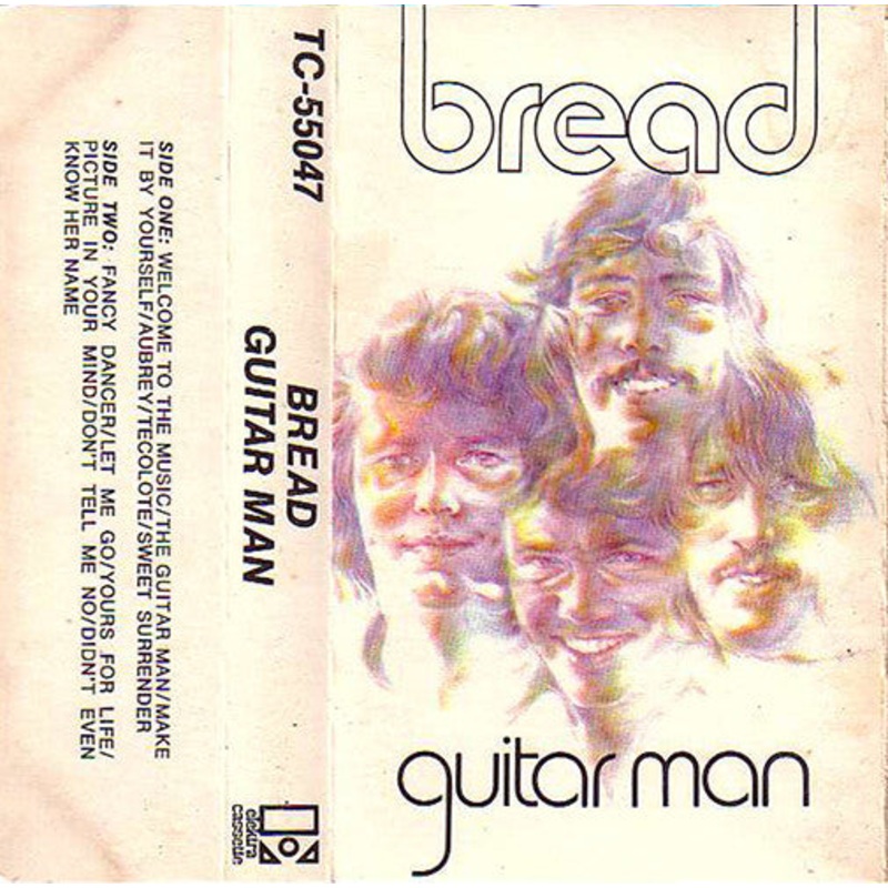 Bread  Guitar Man Cassette *Used 1972 Release*