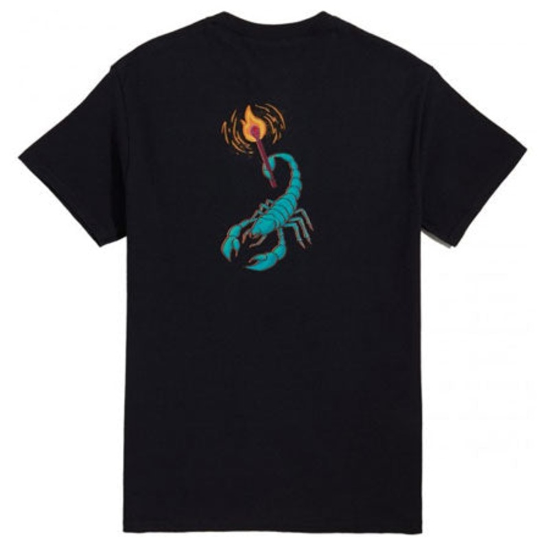 Chocolate Scorpion T Shirt Black Extra Large