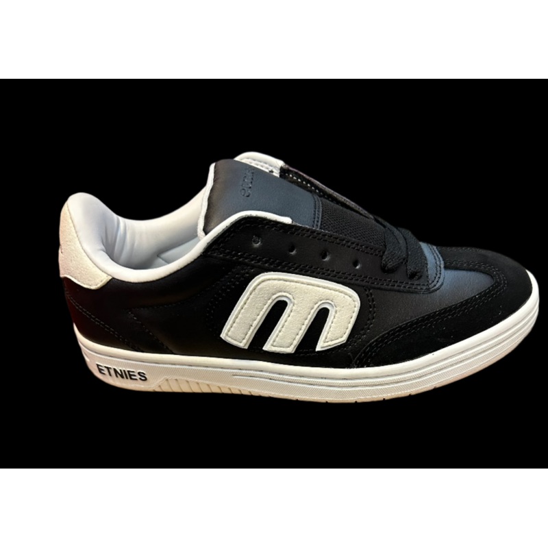 Etnies Locut LS Black/White Skate Shoes M 7