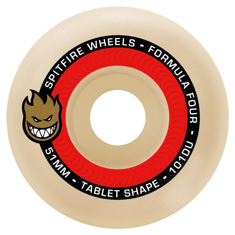 Formula Four 101a Tablets Natural Wheels (53mm) 101A 53 MM
