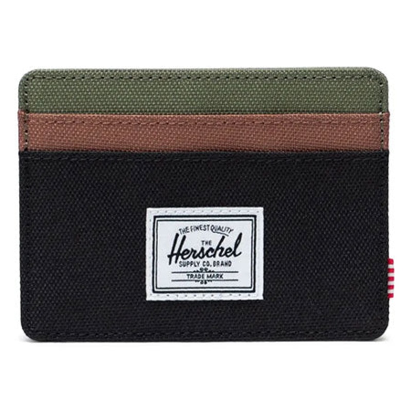 Herschel Supply Co. Charlie Wallet Black Crosshatch One size fits all