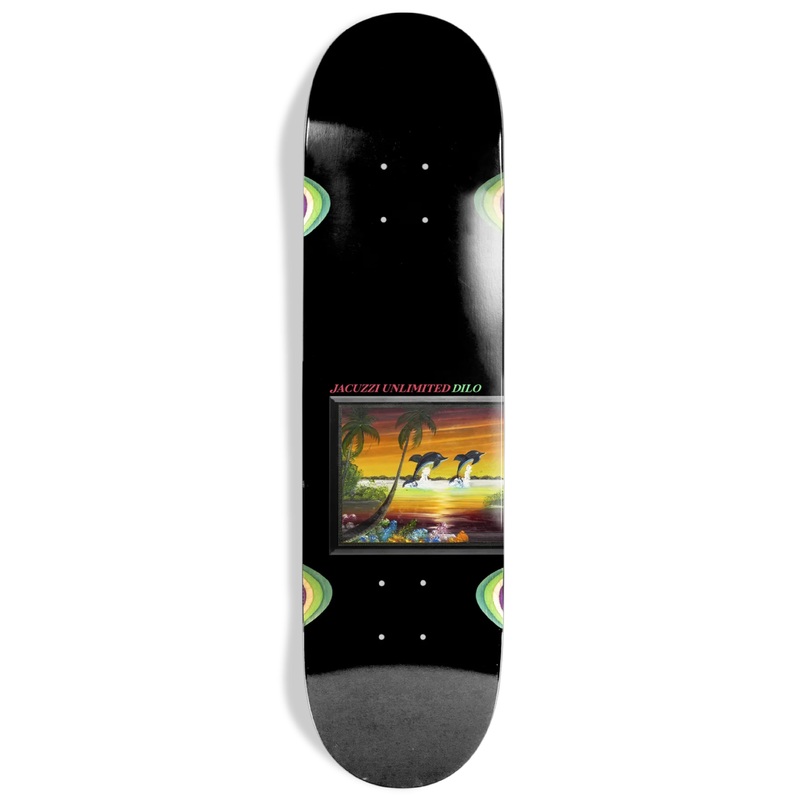 Jacuzzi John Dilo Flipper 8.5″ Skateboard Deck 8.5″