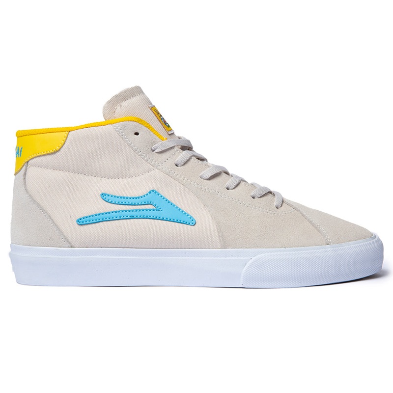 Lakai Pacifico x Lakai Flaco II Mid Shoes Cream Suede 5