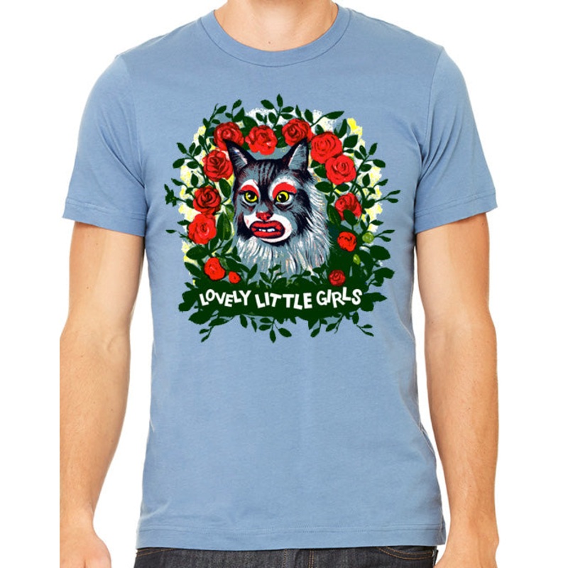 LOVELY LITTLE GIRLS “Smokey” Double-Sided T-Shirt Small
