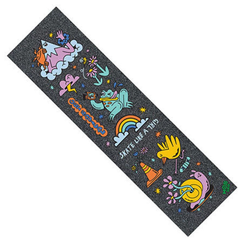 Mob Grip Skate Like A Girl Graphic Griptape Mashup 9×33