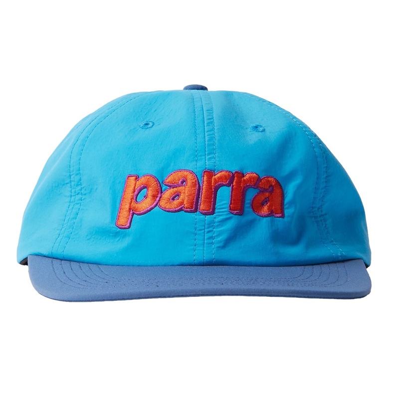 Parra Lowercase 6 Panel Hat Blue