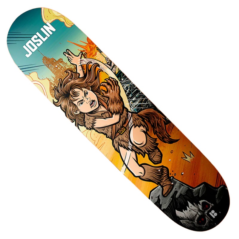 Plan B Chris Joslin Supercharged Deck Multicolor 8.375 x 31.71 WB:14.2