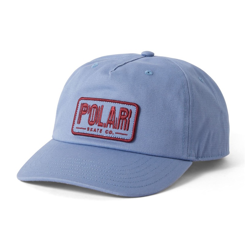 Polar Earthquake Patch Cap Oxford Blue