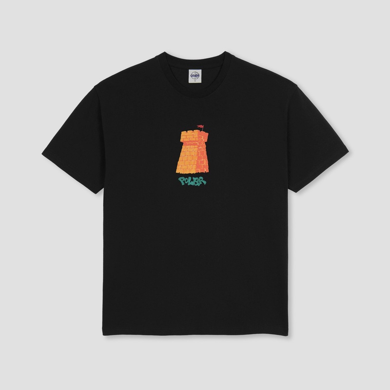 Polar Skate Co Invasion T-Shirt Black X-Small