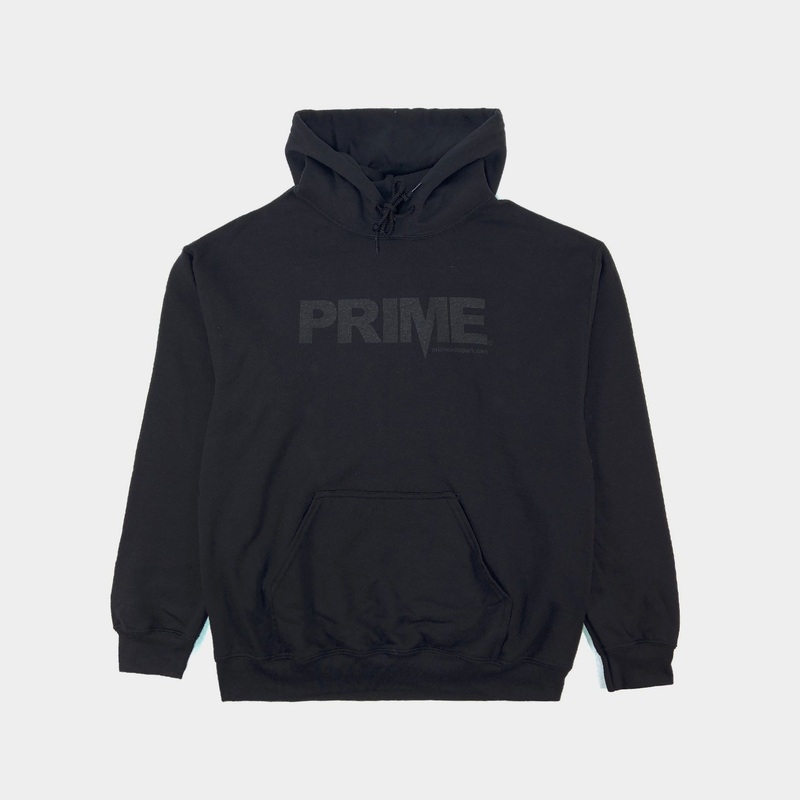 Prime Delux OG Logo Hooded Sweat – Black / Black S