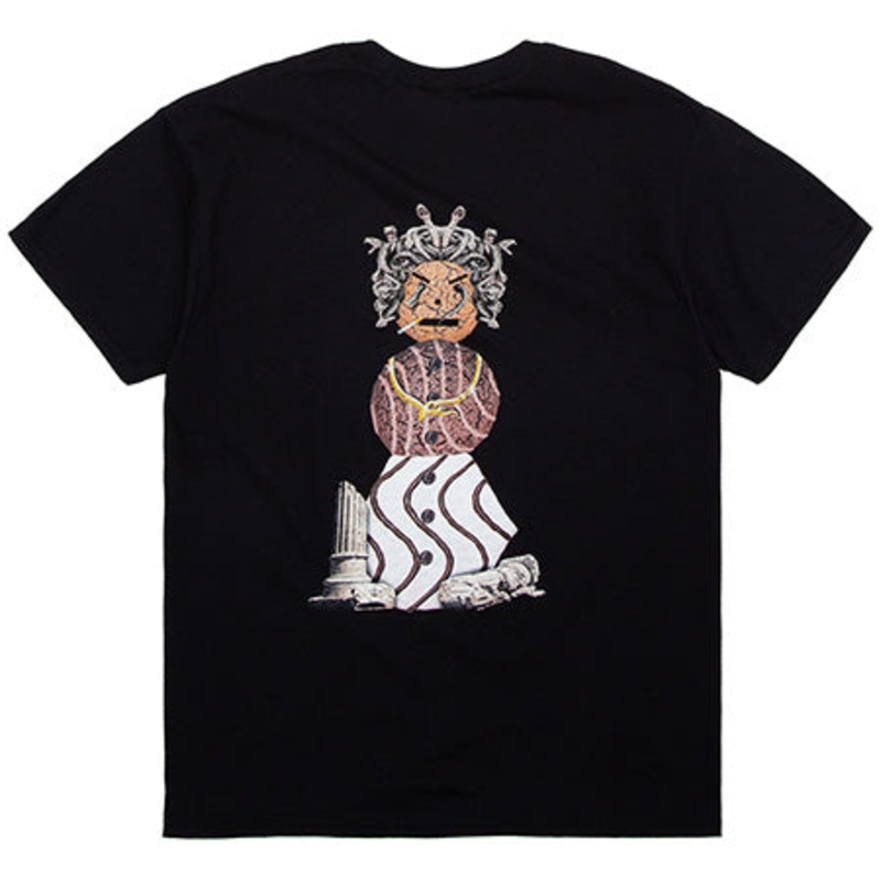 Quartersnacks Medusa Snackman T Shirt Black Medium