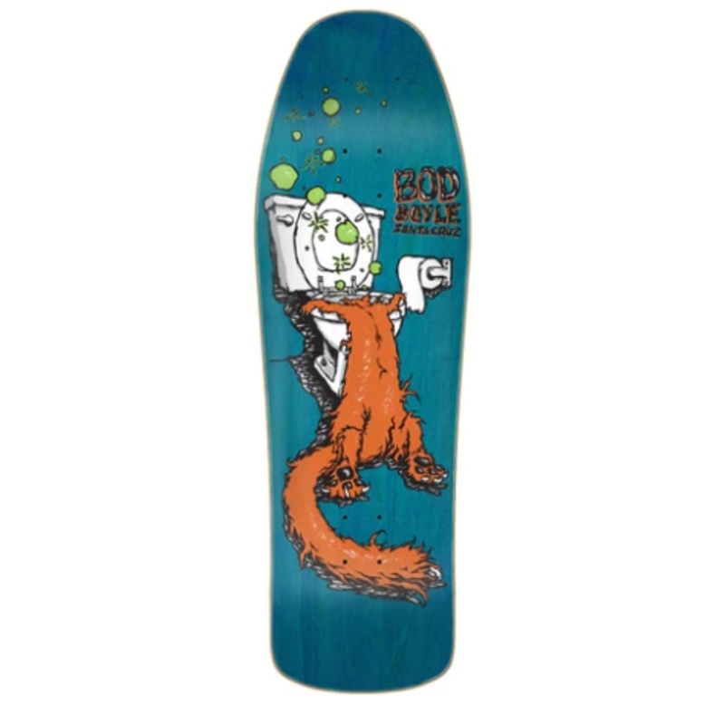 Santa Cruz Boyle Sick Cat Reissue Deck 9.99 in 9.99 X 31.78 in