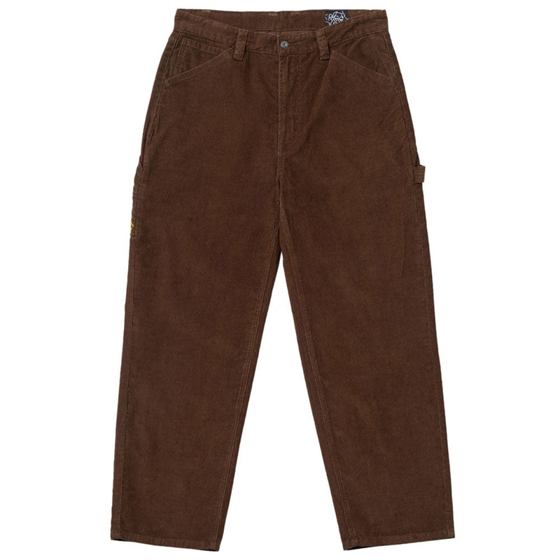 Shmoo Carpenter Brown Corduroy Krooked Pant XSM