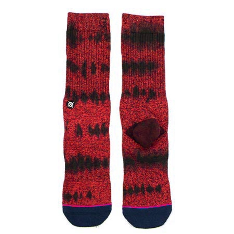 Stance Aldrich Crew Socks Red Large/ Extra Large