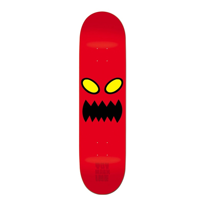 Toy Machine – 8.25″ – Monster Face Deck – Red 8.25″
