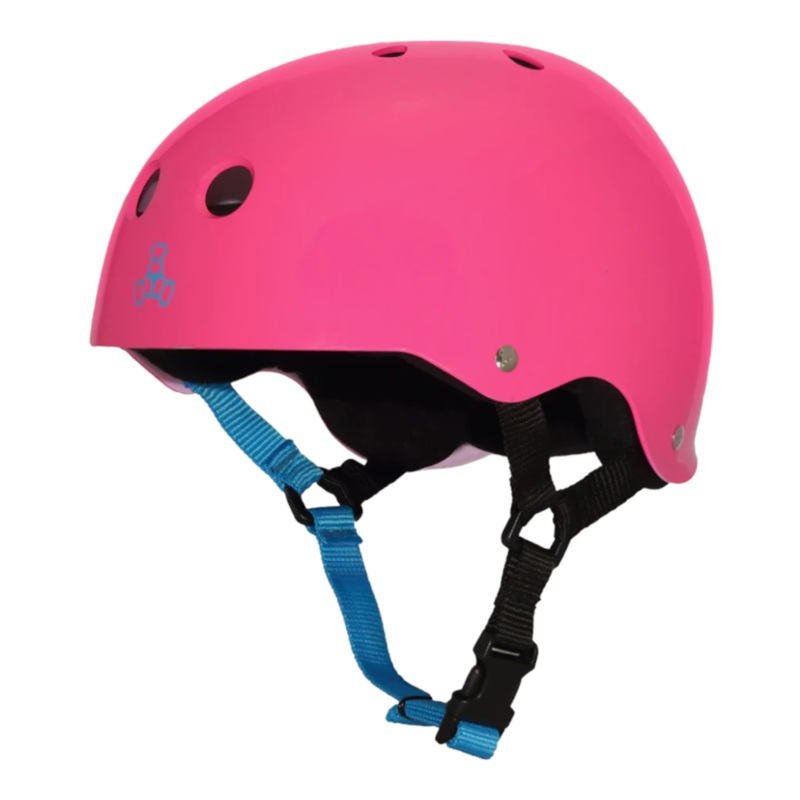 TRIPLE 8 SWEATSAVER HELMET NEON FUSCIA GLOSSY S