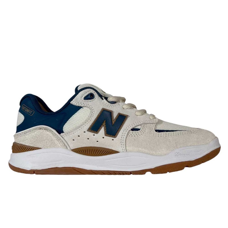 1010 BL Tiago Lemos Beige Blue Suede New Balance Numeric Skateboarding Shoes 7