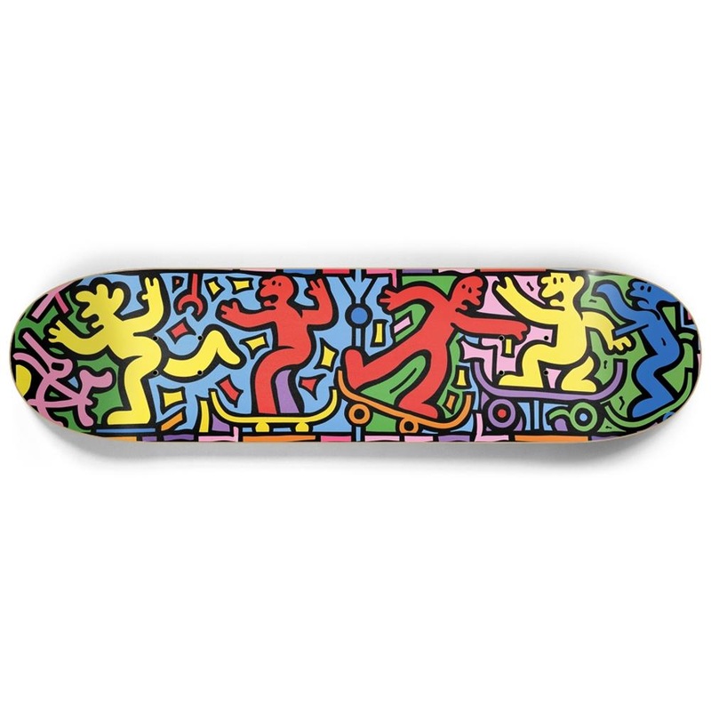 Dancing Funny Skateboarders 8.25″Skateboard or Wall Art Deck Only No wall hangers