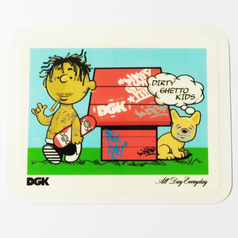 DGK “Still Hood” Skate Sticker