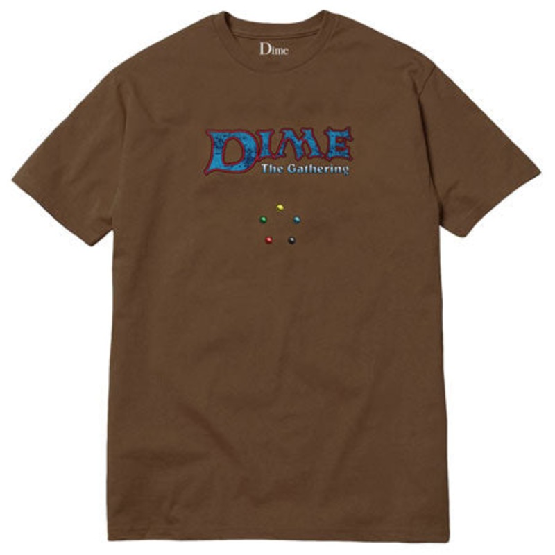 Dime The Gathering T Shirt Brown Large