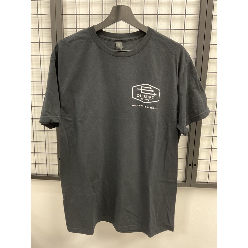Disrupt Skateshop Logo Shirt – Black XS