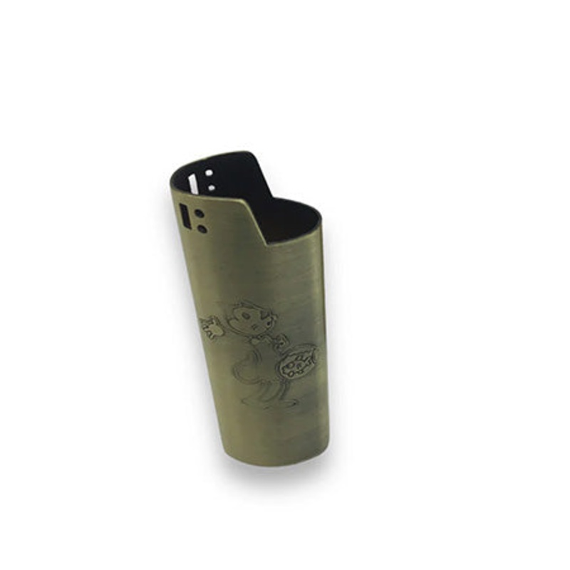 Doom Sayers Felix Lighter Sleeve Brass One size fits all