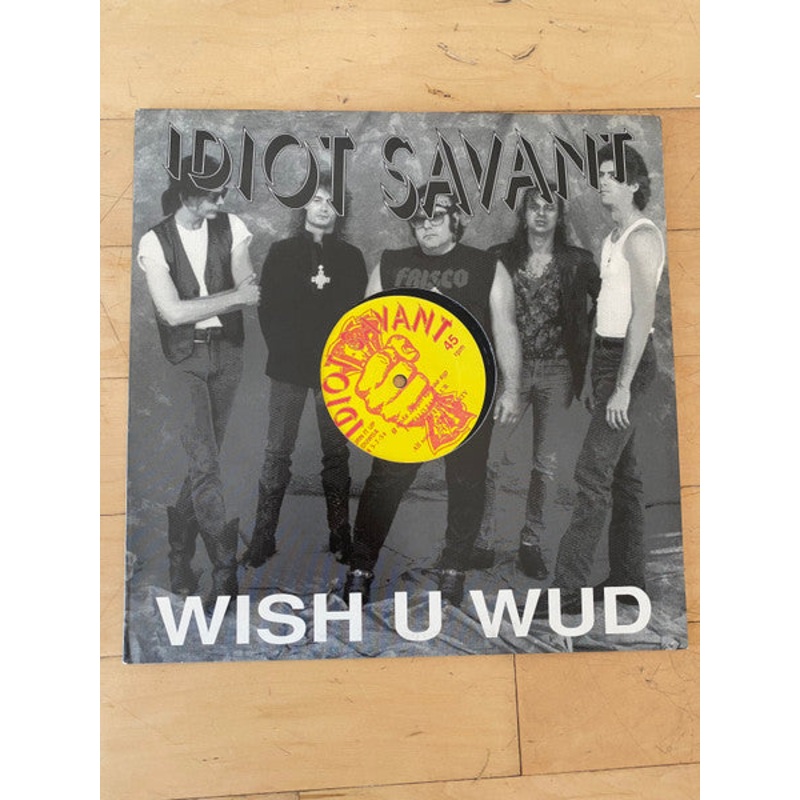Idiot Savant – Wish U Wud Vinyl LP Record *USED 1990 RELEASE*