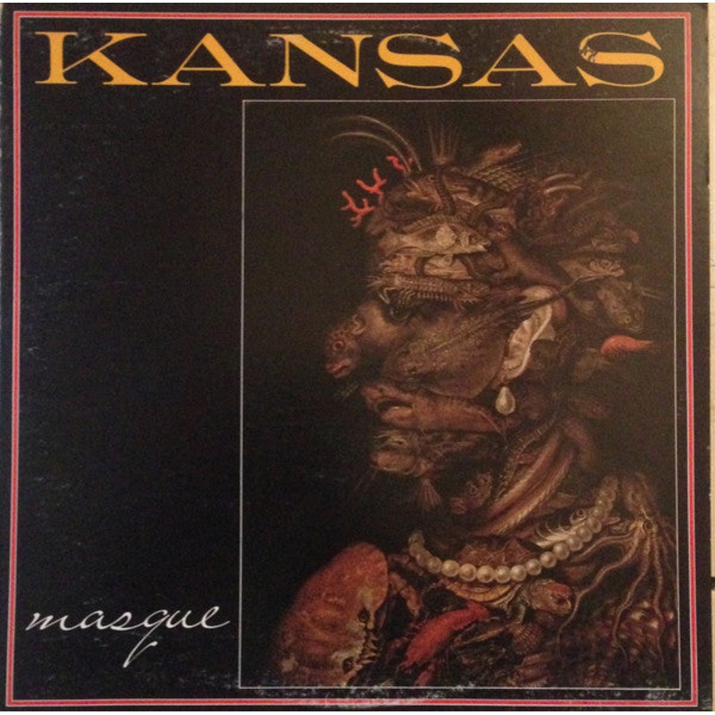 Kansas – Masque Vinyl LP Record *Used 1975 Release*