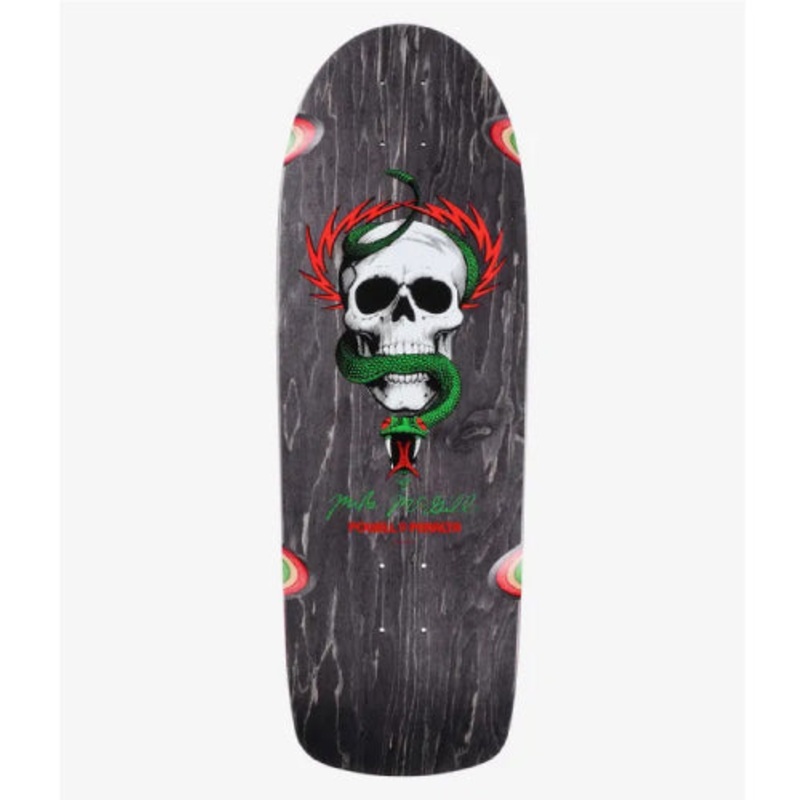 Powell Peralta Mike McGill Skull & Snake Gray Stain Skateboard Deck 10″ 10.0″