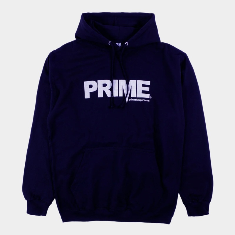 Prime Delux OG Logo Hooded Sweat – Navy / White S