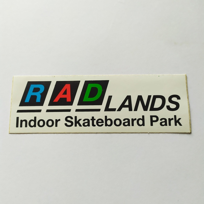 Radlands Skatepark Sticker
