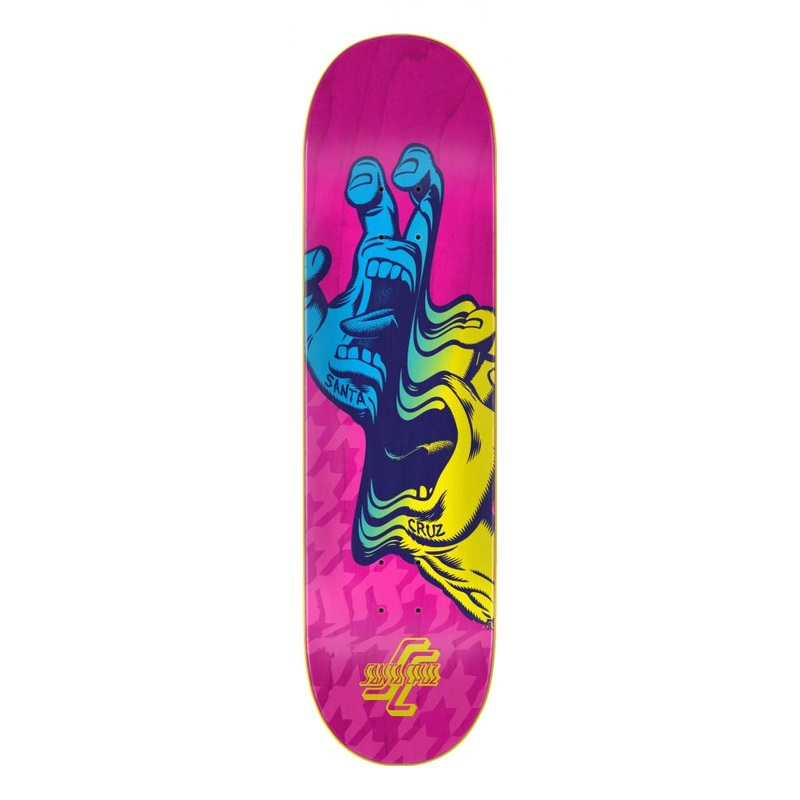 Santa Cruz Glitch Hand Wide Tip Deck 8.25″