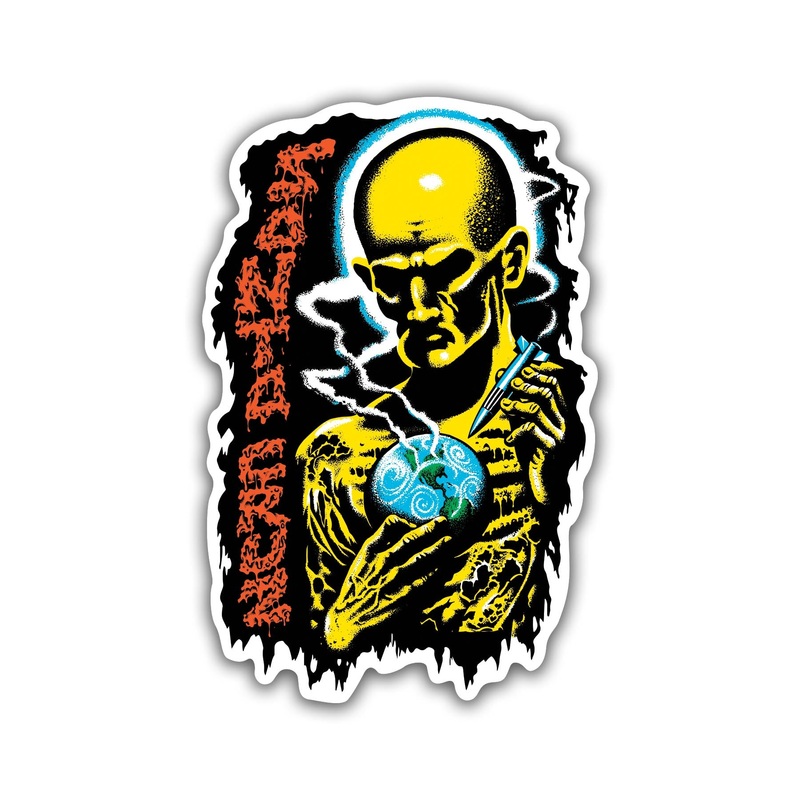SANTA CRUZ KENDALL “ATOMIC” 4″ x 6″ STICKER