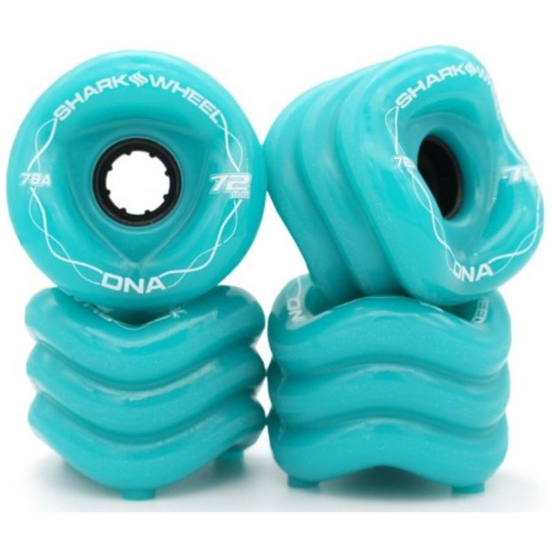 Shark Wheel DNA Wheels Turquoise 72MM 78A 72mm