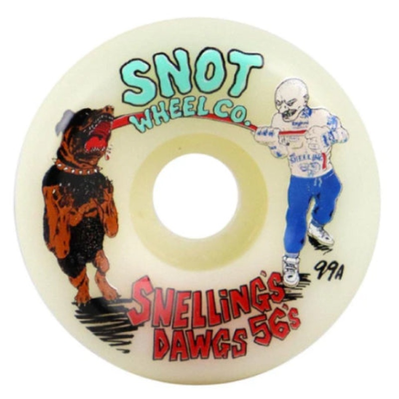 Snot Snelling Dogs Conical Wheels Glow in the Dark 56MM 99A 56mm