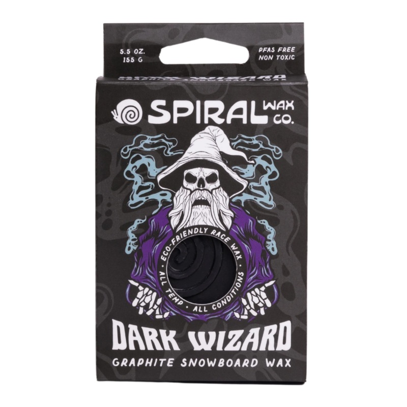 Spiral Wax Co. Dark Wizard Graphite Snowboard Wax 155g