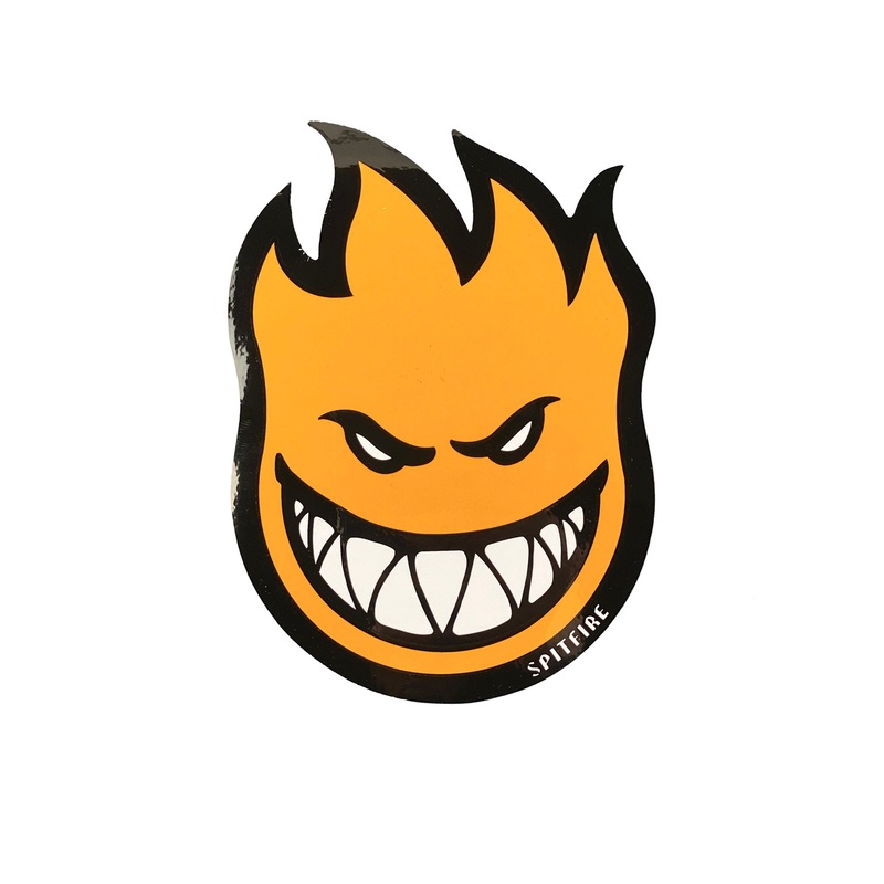 Spitfire Bighead Sticker – Orange