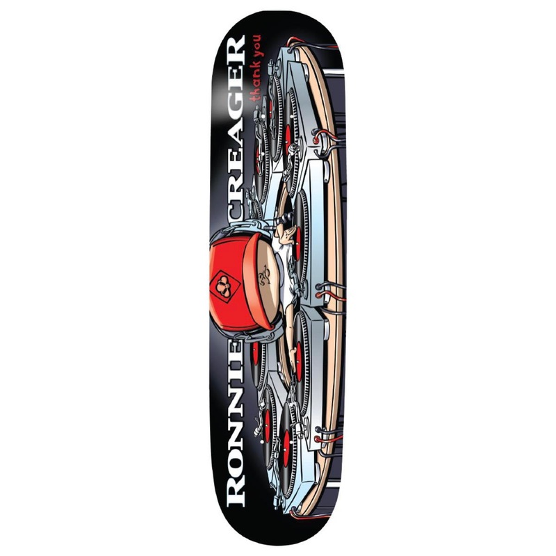 Thank You Skateboards x Ronnie Creager MixMaster Platinum Edition Guest Model *SIGNED* 8.0