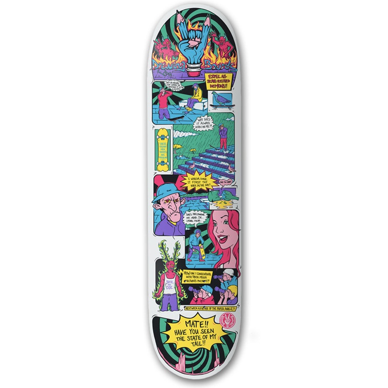 The Drawing Boards – 8.3″ – Expel your Skate-Related Demons Deck