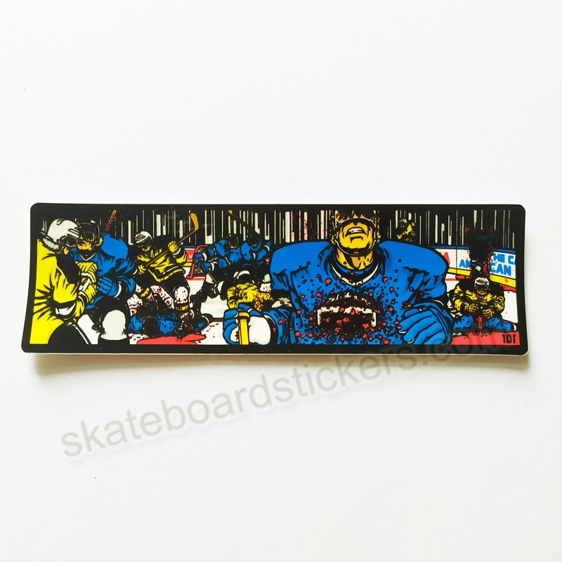 101 Skateboards Sticker – Eric Koston “Hockey”