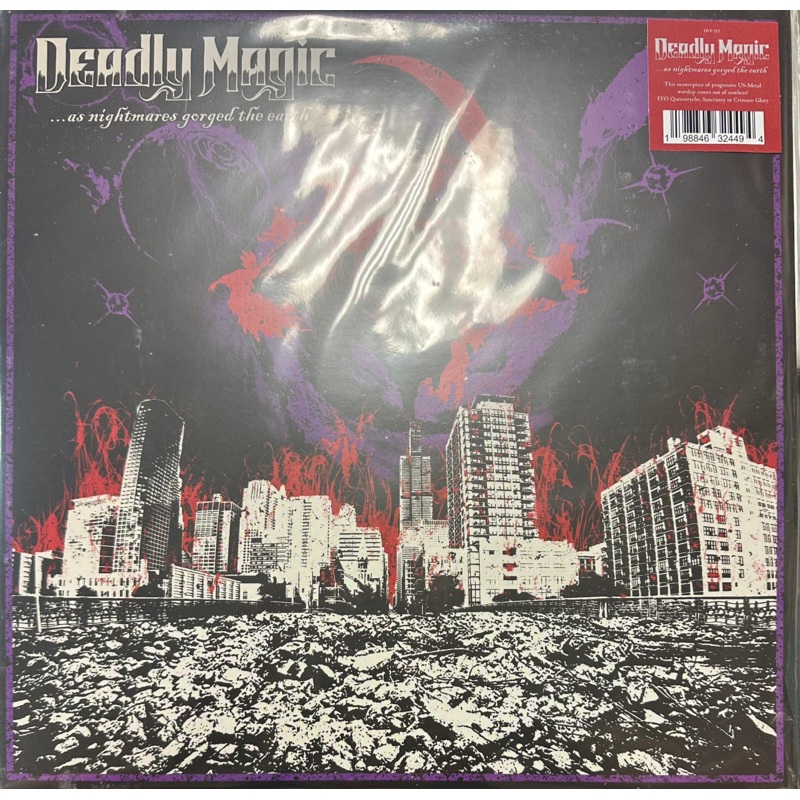 Deadly Magic – As Nightmares Gorged The Earth Vinyl LP Record
