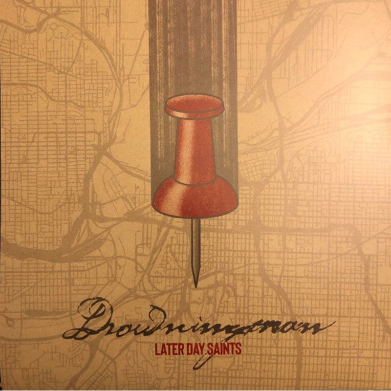 Drowningman  Later Day Saints Green Color Vinyl 7″ Record