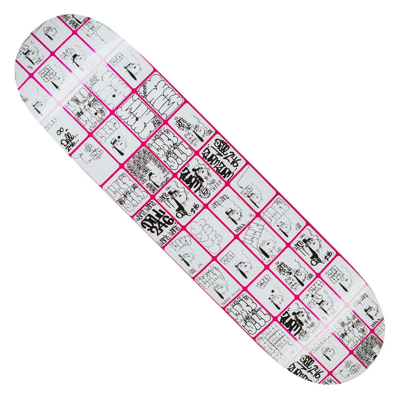 Fucking Awesome Jason Dill Wanto Stickers 2024 Deck Assorted Woodgrain 8.18 x 31.73 WB:14