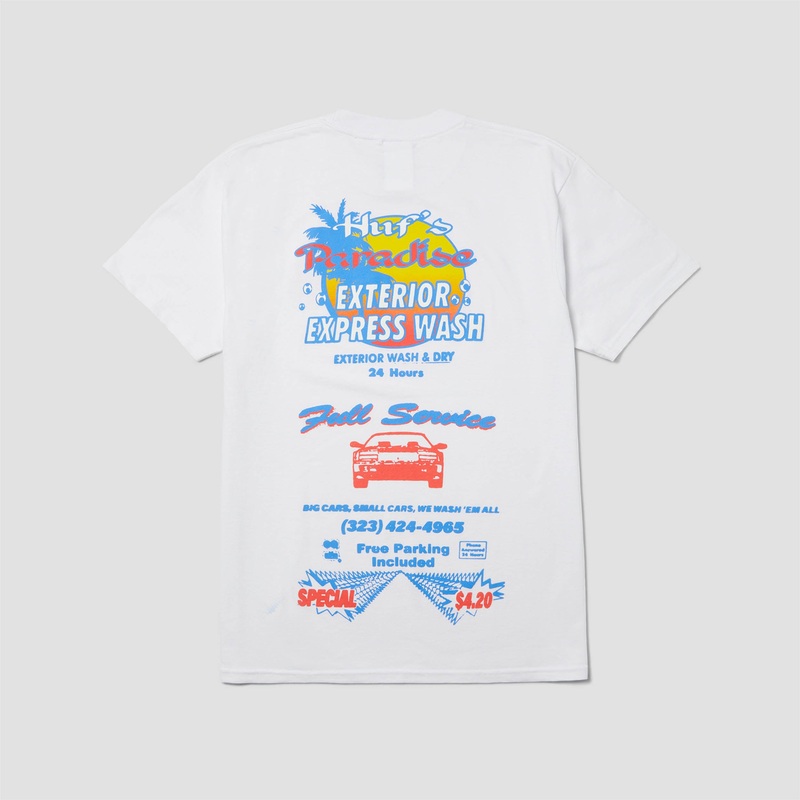 Huf Full Service T-Shirt White Small