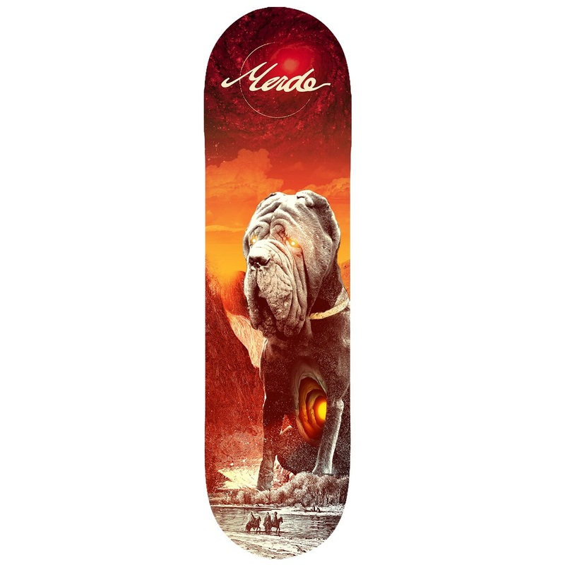 Merde Skateboards “Ceaser” Assorted Sized Deck 8.38″